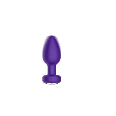 Imagem de Plug Anal Em Silicone: 10 Modos de Vibração e Controle por Aplicativo (Purple)