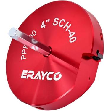 Imagem de ERAYCO Alargador de tubo de PVC de 10 cm, ferramenta alargadora de encaixe de tubo de plástico, cabe em brocas padrão de 1,27 cm, protetor de encaixe de PVC para tubo ABS SCH40 PVC CPVC