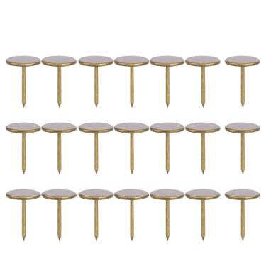 Imagem de Prego de 100pcs, Chapinha de Cabeça Cana de Cabeça Plana Redonda Redonda de Estofamento Antigo Unhas Peças de Mobília Pregos Pinos Grandes Tachas de Variedade de Variedades Acessórios Decorativos de