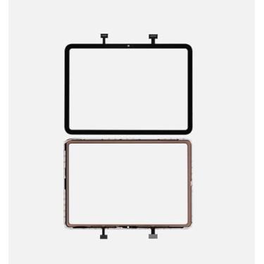 Imagem de Substituição do conjunto digitalizador de tela sensível ao toque para iPad 11 polegadas 2025 A3355/A3356/A3354 preto