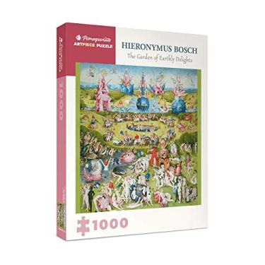 Imagem de Pomegranate Quebra-Cabeça De 1000 Peças Para Adultos, O Jardim Das Delícias Terrenas Hieronymus Bosch, Acabamento Fosco, Ajuste Perfeito