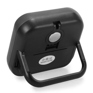 Imagem de Yinhing Timer, Contagem do Relógio do Timer Com Suporte Magnético Eletrônico Multifuncional para Assar, Pequeno Cronômetro de Sala de Aula para Estudo (Preto)