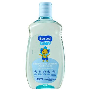 Imagem de Sabonete Líquido Baruel Baby com Glicerina Pele Delicada 210ml