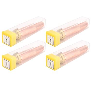 Imagem de ZAWELIYO 4 pontas de tocha de corte de acetileno, pontas de corte a gás, bocal de corte isobárico de corte rápido de alta temperatura (nº 1)