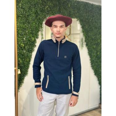 Imagem de Blusão Fleece Supreme M. - Empório Horse, Azul escuro, GG