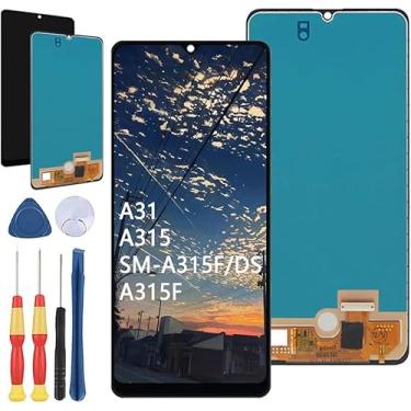 Imagem de Yuxyiony Nova tela de substituição para Samsung Galaxy A31 A315F A315G A315N Display LCD tela de reparo e acessórios de ferramentas de substituição