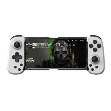 Imagem de Joso Mobile Gaming Controller for iPhone/Android/PC/Nintendo Switch/PS4, Cloud Games, with Hall Effect Joystick, 6 Axis Gyro, TURBO, Gamepad for Android with Phone Case Support - Not for PS5