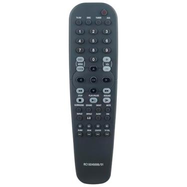 Imagem de RC19245008-01 Controle remoto IR de substituição compatível com sistema de home theater de vídeo em DVD Philips HTS3400 HTS3410D 37BHTS3410D 37BHTS3400 37HTS3400 27HT3000 LX3000D LX3000DLX3000DLX3000D