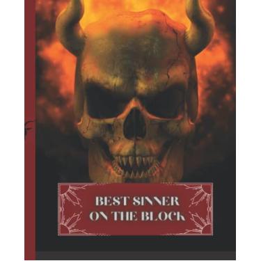 Imagem de Satanic Notebook - Best Sinner On The Block: Satanic Composition Notebook Journal. Hail Satan! Ave Satanas! Satan Notebook. Satanic Notebook Lined ... Satanists. Satanism Notebook. Satanic Witch.