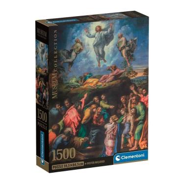 Imagem de Puzzle 1500 Peças Raphael - Transfiguração - Clementoni (31739)