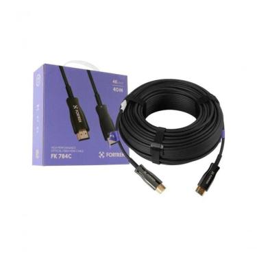 Imagem de Cabo Hdmi Fibra óptica 4k Fk 784c 40m Fortrek