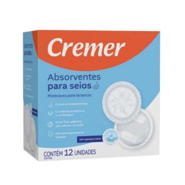 Imagem de Absorvente de Seios Cremer 12 Unidades