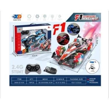 Imagem de Carrinho De Controle Remoto Gira 360 Solta Fumaça Fórmula 1 - Soberana