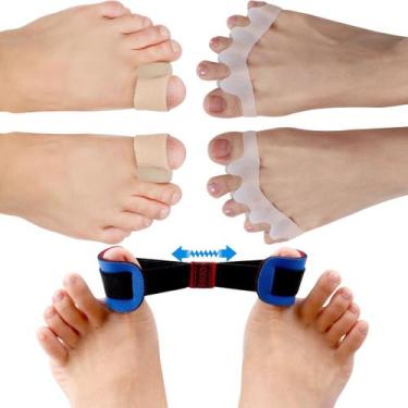 Imagem de Kit 5 pçs Protetor Corretor Joanete alivio da dor Cód-135 - SWG, BRANC