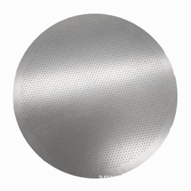Imagem de Filtros P/café Aeropress Coador Malha Aço Gravado 61mm - RALEO