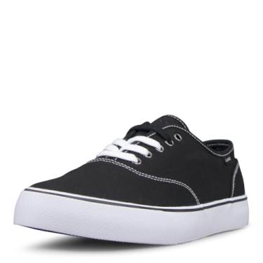 Imagem de Lugz Tênis masculino Lear Classic Fashion, Preto/branco, 41