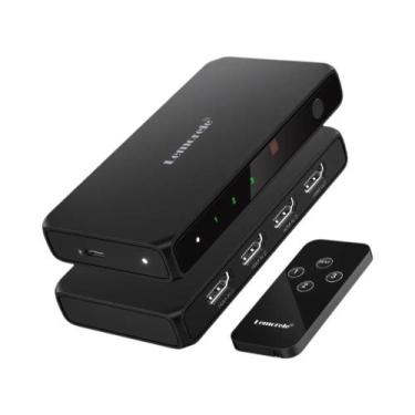 Imagem de Switch KVM USB 3.0 Lemorele - 2 Entradas e 4 Saídas para Teclado e Com