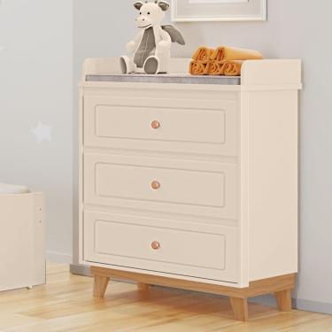 Imagem de Comoda Infantil Trocador Natan Tuboarte 100% em MDF