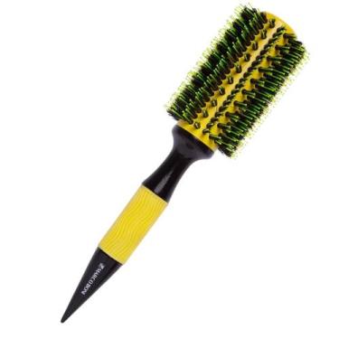 Imagem de Escova De Cabelo Profissional Marco Boni Térmica Em Cerâmica Com Cerda