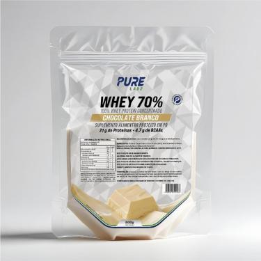 Imagem de Whey Protein Concentrado 70% 900g Pure Athletic-Unissex