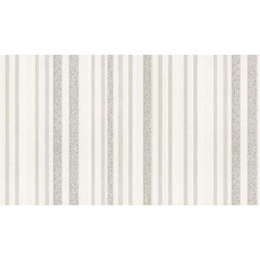 Imagem de Papel de parede wiler colorkey - listras marfim e prata - Wiler-K