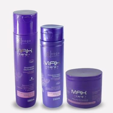 Imagem de Kit Voga Max Care Blonde: Shampoo, Condicionador E Máscara - In Voga
