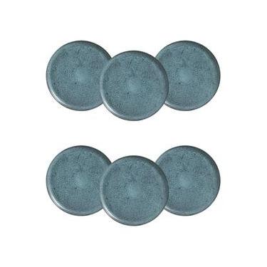 Imagem de Conjunto de Pratos Rasos Porto Brasil Bio Night Sky 29cm - 6 Peças