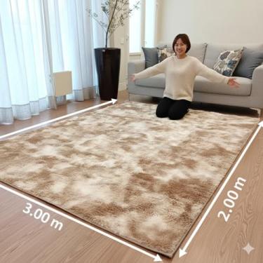 Imagem de Tapete Felpudo Shaggy Luxo 3,00x2,00 Antiderrapante Elegante Conforto