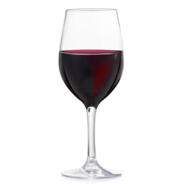 Imagem de Vidro vermelho – Ótimo para decoração de casa – Acessórios de bebida – Presente para amantes de vinho – bebida falsa