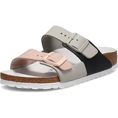 Imagem de Birkenstock Sand lia unissex Arizona Hex, Rosa mineral hexagonal Birko-flor, 7