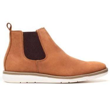 Imagem de Botina Couro Rústico Castor Comfort - RANSTER COMFORT, 40, Castor