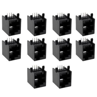 Imagem de ECSiNG 10 peças RJ11 6P6C Sensores e Atuadores Soquete Compatível com Lego Mindstorms NXT