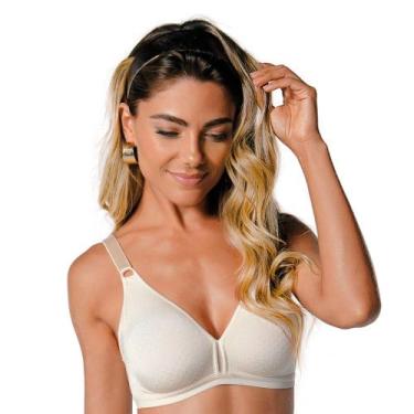 Imagem de Sutiã Sustentação DeMillus Olimpo Poá 061019, Pérola, 50