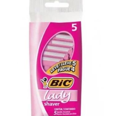 Imagem de Aparelho de Barbear Descartável Lady Shaver 5 Unidades Bic