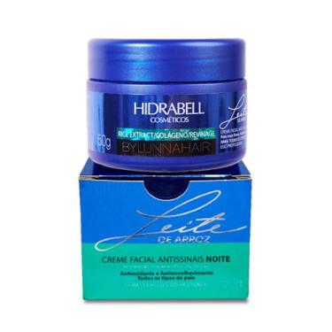 Imagem de Creme Facial Hidratante Antissinais e Antirrugas Noturno Leite de Arro