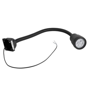 Imagem de ZAWELIYO Luz de trabalho LED de 5 W candeeiro LED de haste flexível universal com rotação de 360 graus para artesanato de bricolage, base estável e mangueira flexível