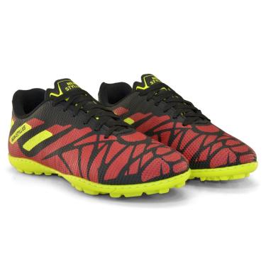 Imagem de New Styllus, Chuteira Esportiva, Futebol Society Grama Sintética, Multicores, 41, Par