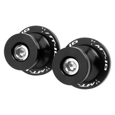 Imagem de BYYINGSUS Parafusos de suporte deslizantes de bobinas de braço oscilante de 6 mm acessórios de motocicleta compatíveis com Y&AMAHA MT03 MT09 MT10 MT 03 09 10 Mt03 Mt09 Mt10 (preto Mt10)