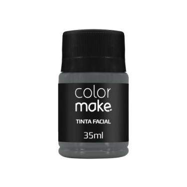 Imagem de Tinta facial 35ml Colormake Maquiagem artística Escola Halloween Circo