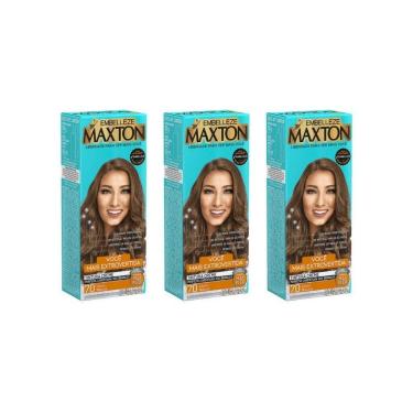 Imagem de Coloraçao Maxton 7.0 Louro Natural Festivo-Kit C/3Un
