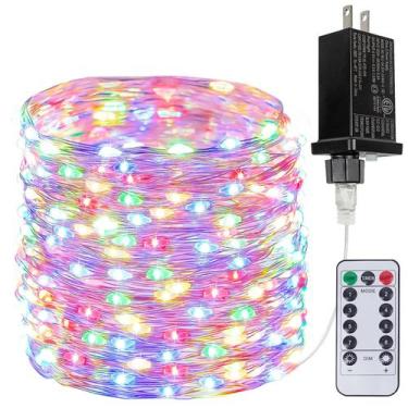 Imagem de Fairy Lights BHCLIGHT 66m 200 LED com controle remoto à prova d'água m