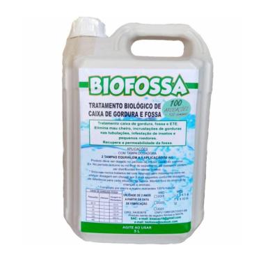 Imagem de Biofossa 5L 100 Aplicações Produto Fossa Caixa De Gordura