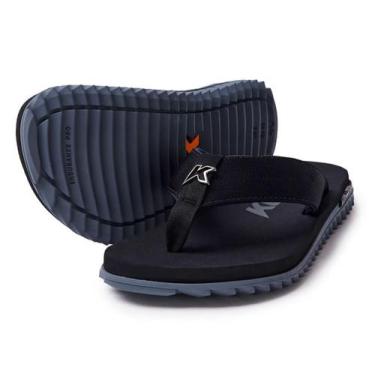 Imagem de chinelo masculino adulto kivah pro e full force - kenner, Cinza, 44