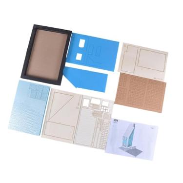 Imagem de JunZheHub Kit de Modelo de Construção 1/35, Layout de Paisagem, Diorama Faça Você Mesmo, Ornamento, Modelo Arquitetônico de Espuma de Madeira Não Tratada de Alt, Style a