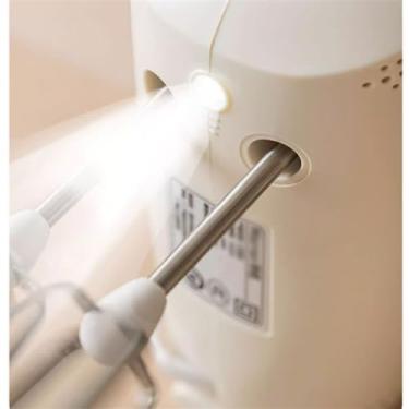 Imagem de Batedor de Ovos Batedor de alta potência elétrico doméstico, pequeno, automático, portátil, misturador de som, creme, batedor Espumador de Leite(Pink)