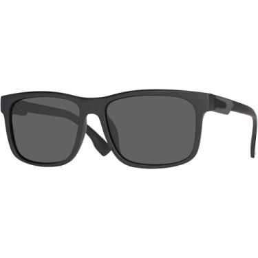 Imagem de Óculos de Sol Masculino Quadrado Polarizado UV400 Esportivo Preto Fosco Original Village Heaven 6284