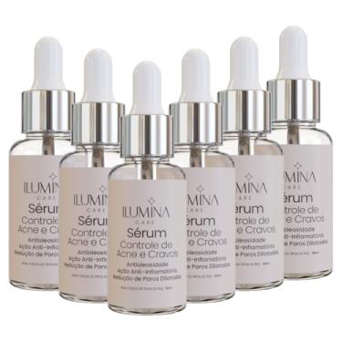 Imagem de Ilumina Care, 6 Sérum Facial Anti-Acne Controle Cravos 30ml Ilumina Care
