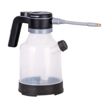 Imagem de Bothyi Regador elétrico com pulverizador de 3000 ml, pulverizador de espuma multiuso prático com abertura lateral para limpeza de carros, quintais e, Claro