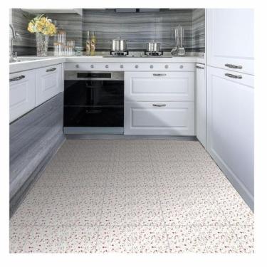 Imagem de Adesivo Para Piso Antiderrapante Lavável Granilite Terrazzo - Cromo Si