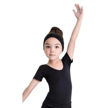 Imagem de Collant Ballet Meia Manga - MARIA CHICA, Preto, 4